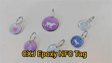 Ntag215 RFID epoxy tag 